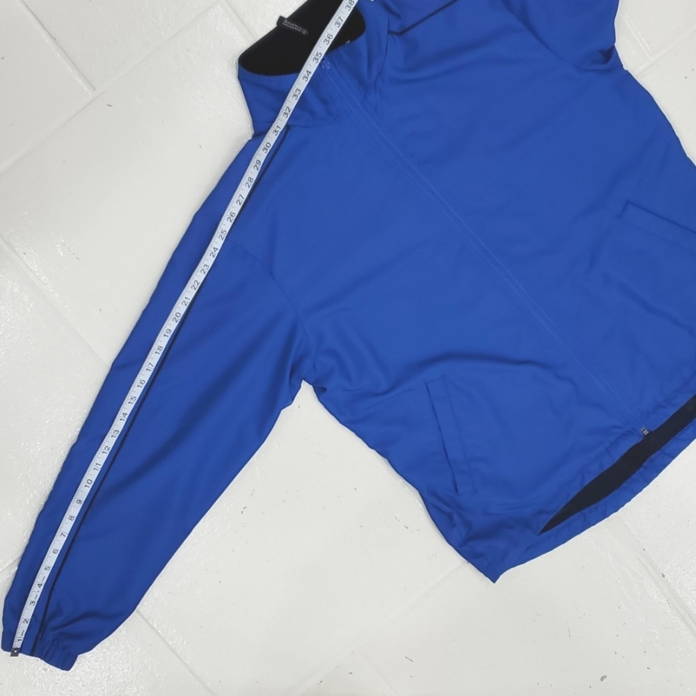 Timberland Mountain Athletics jacket men's medium blue mesh lined FLAWS - Picture 10 of 16